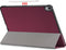 3-Vouw sleepcover hoes - Geschikt voor iPad Air (2022 / 2020) 10.9 inch - Bordeaux Rood