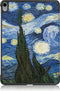 3-Vouw sleepcover hoes - Geschikt voor iPad Air (2022 / 2020) 10.9 inch - Van Gogh Schilderij
