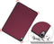 3-Vouw sleepcover hoes - Geschikt voor iPad Air (2022 / 2020) 10.9 inch - Bordeaux Rood