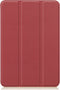 3-Vouw sleepcover hoes - Geschikt voor iPad Mini 6 (2021) - Bordeaux Rood
