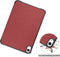 3-Vouw sleepcover hoes - Geschikt voor iPad Mini 6 (2021) - Bordeaux Rood