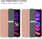3-Vouw sleepcover hoes - Geschikt voor iPad Mini 6 (2021) - Rose Goud
