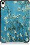 3-Vouw sleepcover hoes - Geschikt voor iPad Mini 6 (2021) - Van Gogh Amandelbloesem