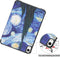 3-Vouw sleepcover hoes - Geschikt voor iPad Mini 6 (2021) - Van Gogh Sterrennacht