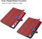 3-Vouw sleepcover hoes - Geschikt voor iPad Pro 11 inch (2020) - Bordeaux Rood