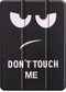 3-Vouw sleepcover hoes - Geschikt voor iPad Pro 11 inch (2018/2020/2021) - Don't Touch