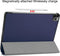 3-Vouw sleepcover hoes - Geschikt voor iPad Pro 12.9 inch (2020) - Blauw