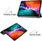 3-Vouw sleepcover hoes - Geschikt voor iPad Pro 12.9 inch (2021) - Zwart