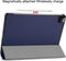 3-Vouw sleepcover hoes - Geschikt voor iPad Pro 12.9 inch (2021) - Blauw