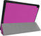 3-Vouw sleepcover hoes - Geschikt voor Lenovo Tab E10 - Paars