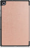 3-Vouw sleepcover hoes - Geschikt voor Lenovo Tab M10 FHD Plus (x606F) - Rose Goud