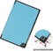 3-Vouw sleepcover hoes - Geschikt voor Lenovo Tab M10 FHD Plus (x606F) - Lichtblauw