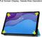 3-Vouw sleepcover hoes - Geschikt voor Lenovo Tab M10 HD Gen 2 (2e generatie) - Lichtblauw