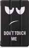 3-Vouw sleepcover hoes - Geschikt voor Lenovo Tab M8 - Don't Touch