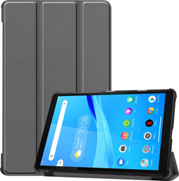3-Vouw sleepcover hoes - Geschikt voor Lenovo Tab M8 - Grijs
