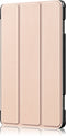 3-Vouw sleepcover hoes - Geschikt voor Lenovo Tab P10 - Goud