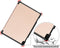 3-Vouw sleepcover hoes - Geschikt voor Lenovo Tab P10 - Goud