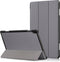3-Vouw sleepcover hoes - Geschikt voor Lenovo Tab P10 - Grijs