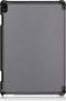 3-Vouw sleepcover hoes - Geschikt voor Lenovo Tab P10 - Grijs