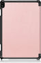 3-Vouw sleepcover hoes - Geschikt voor Lenovo Tab P10 - Rose Goud