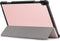 3-Vouw sleepcover hoes - Geschikt voor Lenovo Tab P10 - Rose Goud