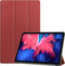 3-Vouw sleepcover hoes - Geschikt voor Lenovo Tab P11 / P11 Plus - Bordeaux Rood
