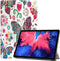 3-Vouw sleepcover hoes - Geschikt voor Lenovo Tab P11 / P11 Plus - Vlinders