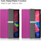3-Vouw sleepcover hoes - Geschikt voor Lenovo Tab P11 / P11 Plus - Paars