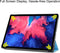 3-Vouw sleepcover hoes - Geschikt voor Lenovo Tab P11 / P11 Plus - Lichtblauw