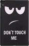 3-Vouw sleepcover hoes - Geschikt voor Lenovo Tab P11 / P11 Plus - Don't Touch