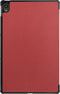 3-Vouw sleepcover hoes - Geschikt voor Lenovo Tab P11 / P11 Plus - Bordeaux Rood