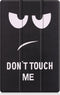 3-Vouw sleepcover hoes - Geschikt voor Lenovo Tab P11 / P11 Plus - Don't Touch