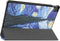 3-Vouw sleepcover hoes - Geschikt voor Lenovo Tab P11 / P11 Plus - Van Gogh Schilderij