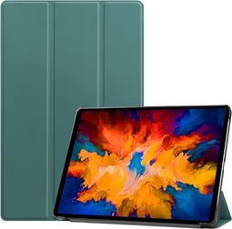 3-Vouw sleepcover hoes - Geschikt voor Lenovo Tab P11 Pro - Groen