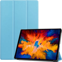 3-Vouw sleepcover hoes - Geschikt voor Lenovo Tab P11 Pro - Lichtblauw