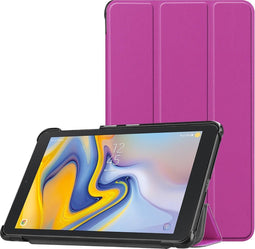 3-Vouw sleepcover hoes - Geschikt voor Samsung Galaxy Tab A 8.0 inch (2019) - Paars