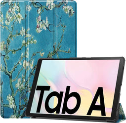 3-Vouw sleepcover hoes - Geschikt voor Samsung Galaxy Tab A7 (2020) - Van Gogh Amandelboom