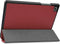 3-Vouw sleepcover hoes - Geschikt voor Samsung Galaxy Tab A7 (2020) - Bordeaux Rood