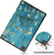 3-Vouw sleepcover hoes - Geschikt voor Samsung Galaxy Tab A7 (2020) - Van Gogh Amandelboom