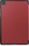 3-Vouw sleepcover hoes - Geschikt voor Samsung Galaxy Tab A7 (2020) - Bordeaux Rood