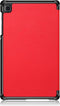 3-Vouw sleepcover hoes - Geschikt voor Samsung Galaxy Tab A7 Lite - Rood