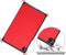 3-Vouw sleepcover hoes - Geschikt voor Samsung Galaxy Tab A7 Lite - Rood