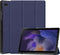 3-Vouw sleepcover hoes - Geschikt voor Samsung Galaxy Tab A8 (2021) - Donkerblauw