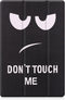 3-Vouw sleepcover hoes - Geschikt voor Samsung Galaxy Tab A8 (2021) - Don't Touch