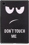 3-Vouw sleepcover hoes - Geschikt voor Samsung Galaxy Tab A8 (2021) - Don't Touch