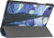 3-Vouw sleepcover hoes - Geschikt voor Samsung Galaxy Tab A8 (2021) - Van Gogh Sterrennacht