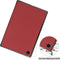 3-Vouw sleepcover hoes - Geschikt voor Samsung Galaxy Tab A8 (2021) - Donkerrood