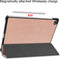 3-Vouw sleepcover hoes - Geschikt voor Samsung Galaxy Tab S6 Lite - Rose Goud
