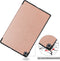 3-Vouw sleepcover hoes - Geschikt voor Samsung Galaxy Tab S6 Lite - Rose Goud