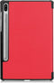 3-Vouw sleepcover hoes - Geschikt voor Samsung Galaxy Tab S6 - Rood